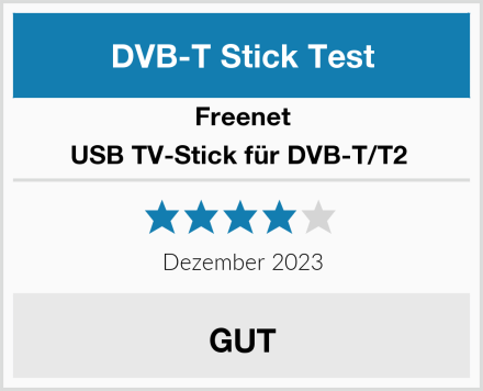 Freenet USB TV-Stick für DVB-T/T2  Test